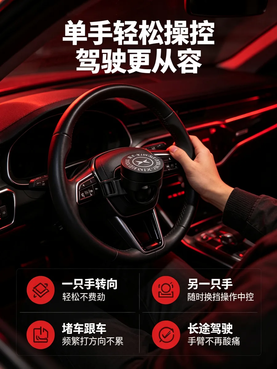 单手轻松操控